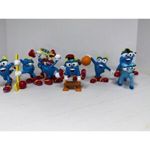 Lot of Vintage Olympic Games Dankin Mascot  IZZY Figures